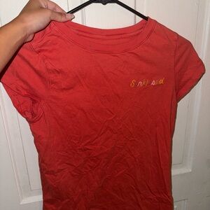 Women's Red T-Shirt
